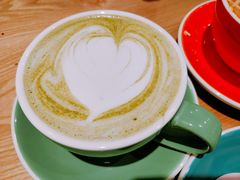 抹茶拿铁-藏猫猫咖啡主题馆(中央大道店)