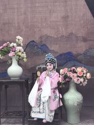 -后宫·古装汉服京剧儿童亲子全家福摄影