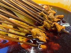-拈签一笑黄牛肉辣卤串串