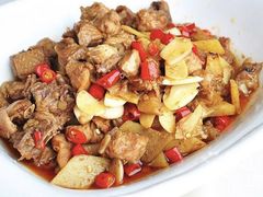 仔姜炒鸡-老山村酒楼(白石洲店)