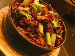 宫爆板筋-山石榴·贵州菜(丰盛里店)