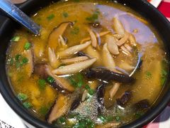 蘑菇汤莜面鱼鱼-西贝(吴江路湟普汇店)