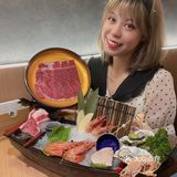 今晚你又可爱了几斤 | 刺身和牛请君随意🙇‍♀️