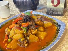 特色的大盘鸡-维吾尔餐厅(宜山路店)