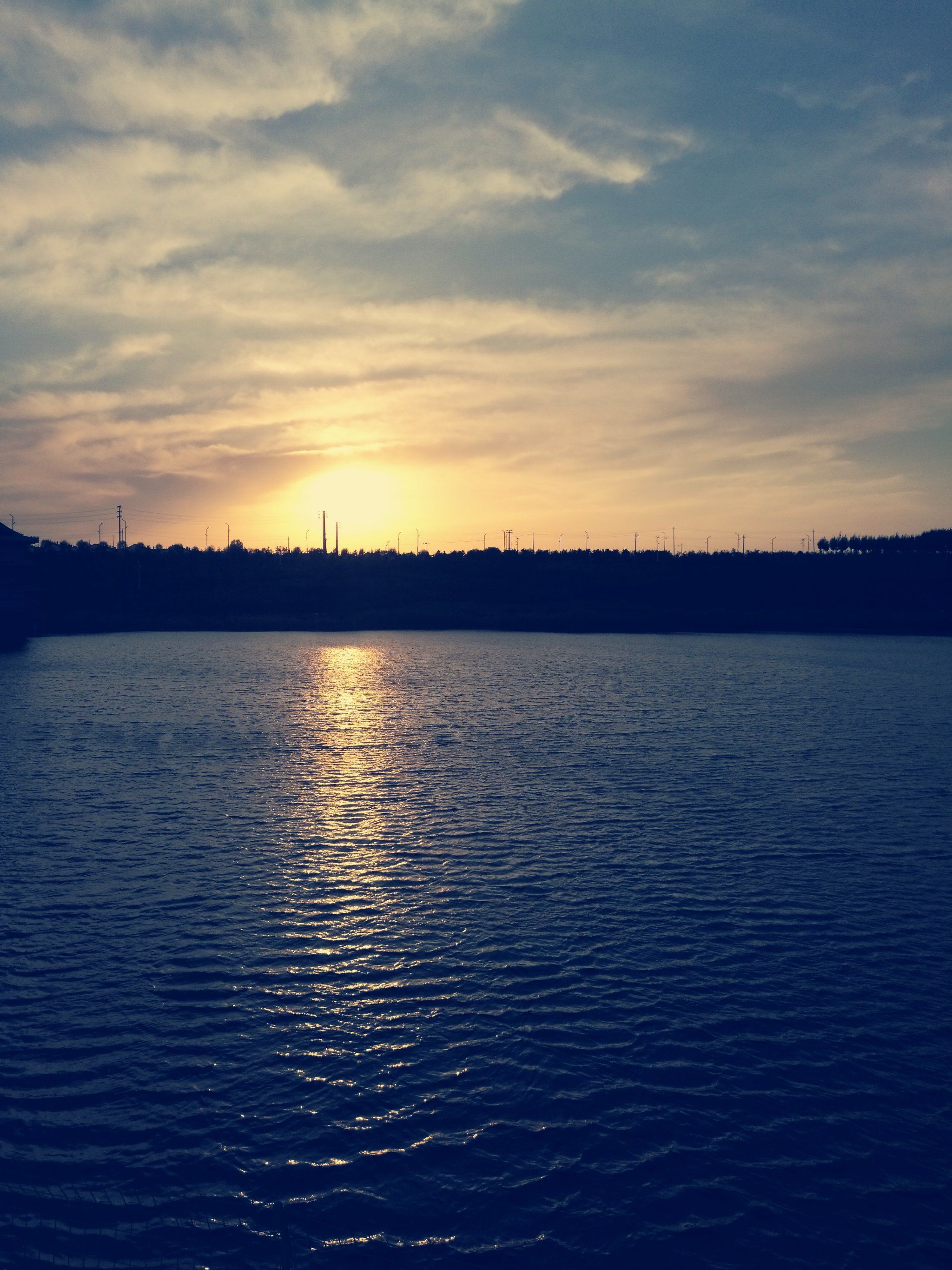 傍晚美景不容错过