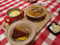 蘑菇汤莜面鱼鱼-西贝(东城万达广场店)