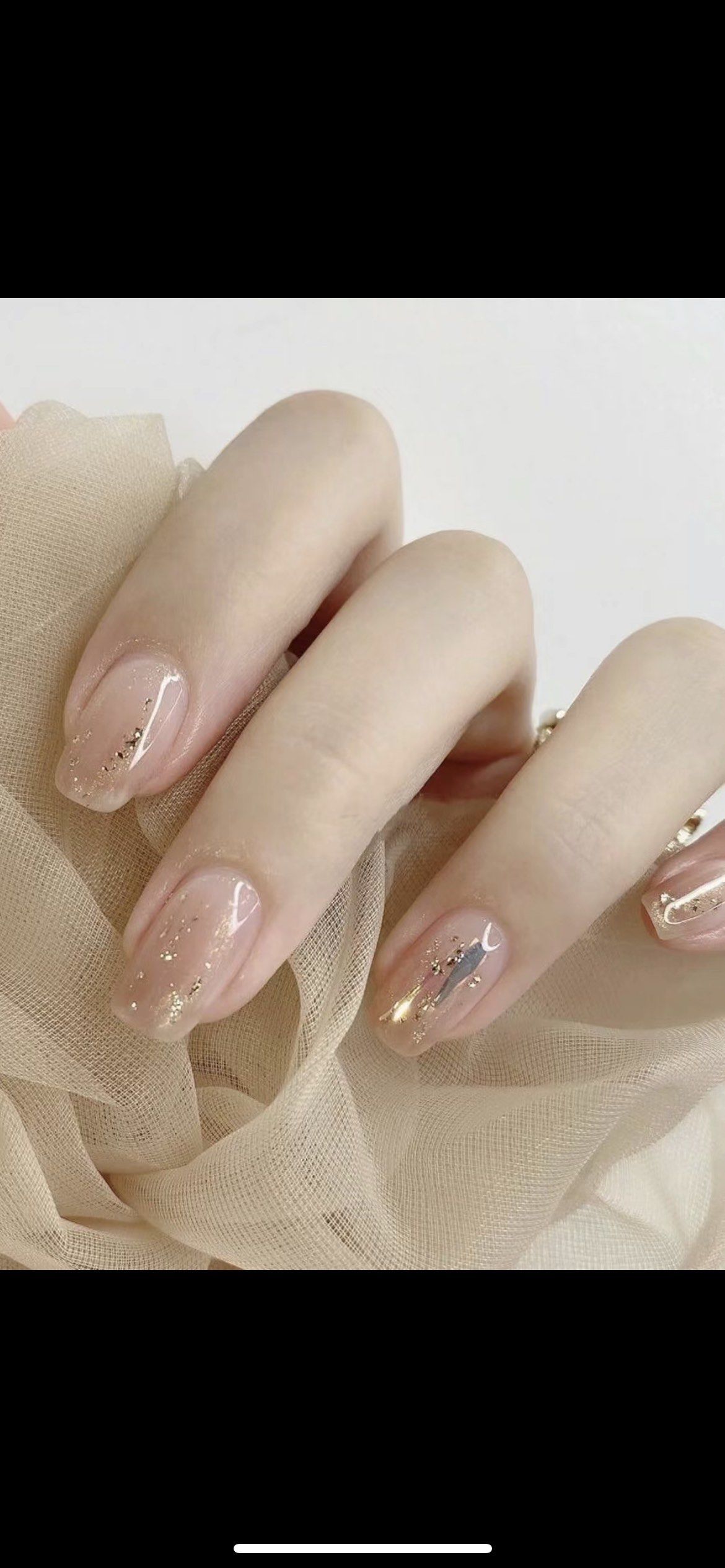 日常百搭通勤款美甲