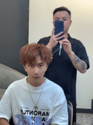 -藤野造型专业烫染接发