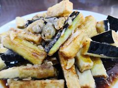 蛤蜊肉拌茄子-华春餐馆(鱼山路店)