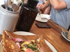 鸡蛋蘑菇熏肉荞麦可丽饼-RAC BAR(安福路店)