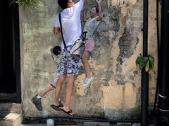 -槟城街头艺术街区