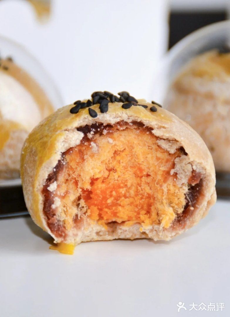 无糖超低油6015低卡减脂肉松蛋黄酥