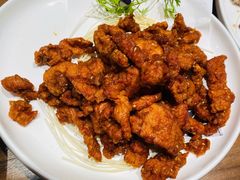 软炸羊羔肉-将相和·海鲜蒸饺大连菜