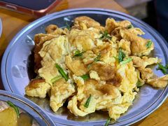 土鸡蛋+葱-老鲍农家乐