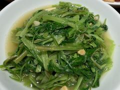 豆酱炒空心菜-小厨师·二十年沈家门小海鲜(百井坊巷店)