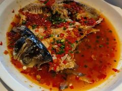 薯粉焖雄鱼头-农耕记·湖南土菜(halo广场店)