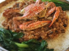 花蟹肉饼荷叶饭-汤臣·空中餐厅·严选粤菜(石湾世博广场店)