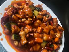 -北京龙庆四季香农家饭庄·灶台鱼·碳烤虹鳟鱼(龙庆峡店)