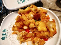 椒盐鱼腩-淘米捞·米汤脆鲩鱼火锅(福田皇岗店)