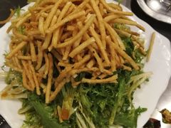 苦菊拌馓子-宗泉烤全羊·烤羊腿·家常菜(解放东路店)