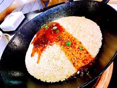 一个锅巴和时蔬-薇酌饮·陕西菜(南门外店)