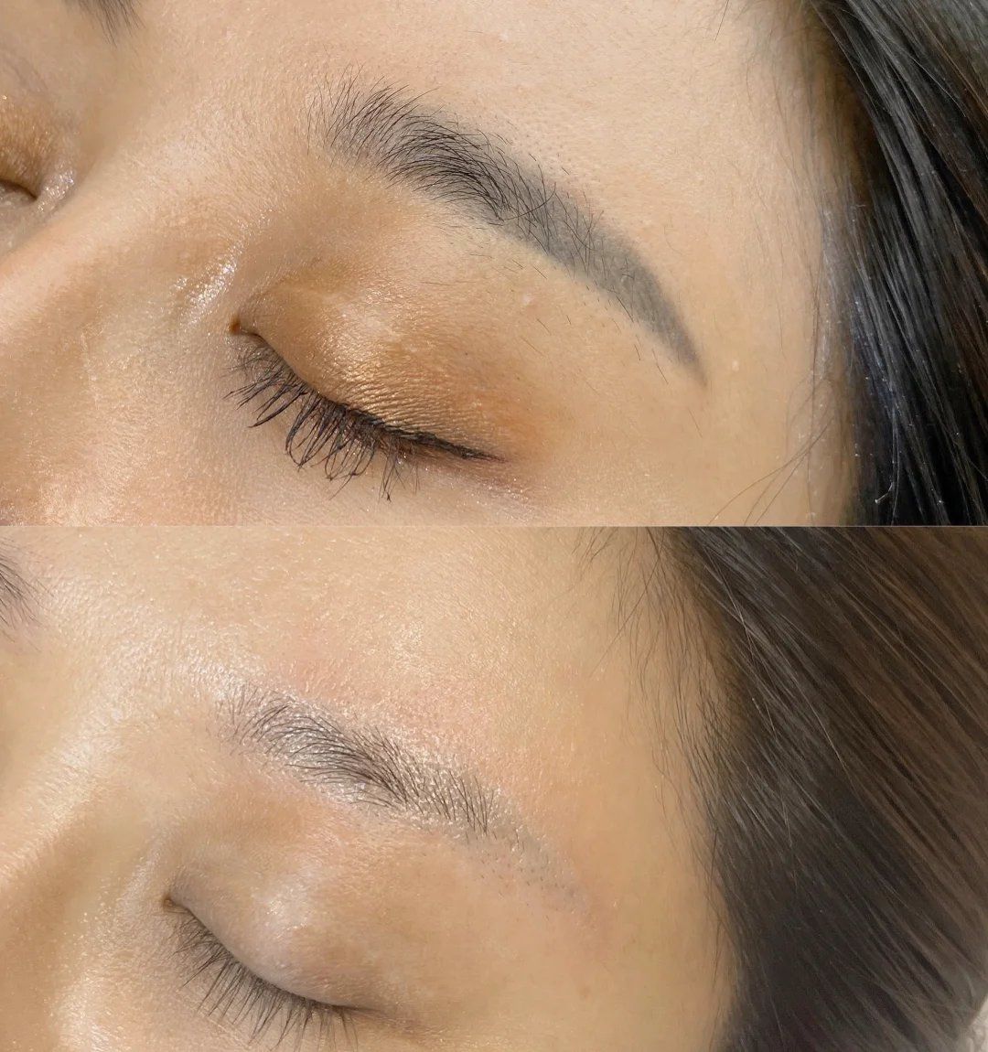 眉毛完好无损
没有任何尴尬期
第一次洗就有明显效果
✅预计2