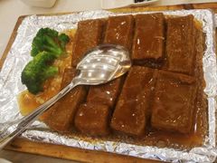 铁板自磨黑豆腐-北海渔村酒楼·粤菜海鲜点心(新华店)
