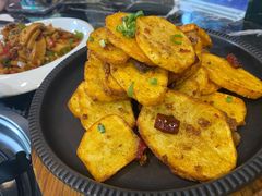 铁板土豆片-李师傅脆肚(梅林店)