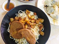 辣酱素鸡冷面-月亮生煎大王