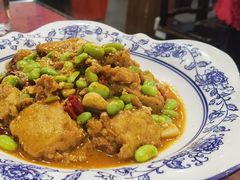 臭豆腐煎毛豆子-外婆湾匠心菜·私房海味(马市街店)