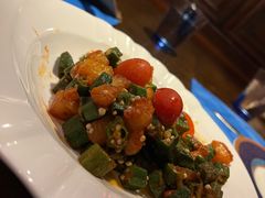 印式秋葵炒土豆-甘尼仕印度餐厅酒吧(斜塘老街店)