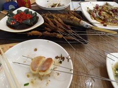 -宝记烧烤·碳锅羊肉·羊蝎子火锅·夜食社(文体路创始店)