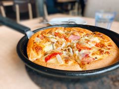 新奥尔良风情烤肉比萨-必胜客(松雷店)