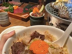 辣生鸡蛋拌饭-AJIYA·池袋日式烧肉自助(天津万象城店)