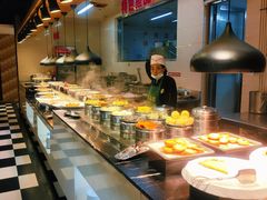 自助取餐区-比尔斯健康烤肉自助餐厅