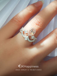 -JKHappiness培育钻石钻戒婚戒定制(天河国贸店)