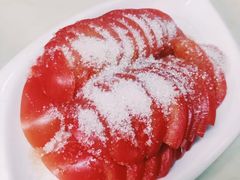 糖拌番茄-家烧面馆【南山路知名经典面食】