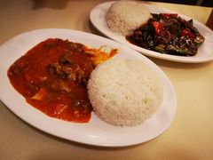 茄蛋牛肉飯配湯-永盈茶餐厅(中山四路店)