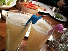 鲜榨雪梨汁-弗兰克牛排西餐厅Ribone steak house(柠檬花园店)
