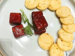 玫瑰鹅肝配上海葱油饼-上海人家花樣年华(中山公园店)