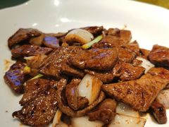 洋葱爆猪肝-虎哥私房菜(馒头山店)