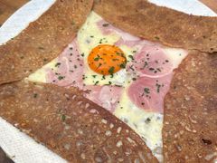 巴黎火腿鸡蛋芝士蘑菇可丽饼-RAC BAR(安福路店)