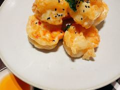 珊汁芝麻虾-杭州西子湖四季酒店·金沙厅