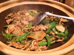 菜籽油炒超级小炒肉-老湘村·湖南土菜(天河维多利店)