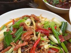 姜爆肉丝-饶妈长寿米粉(东和春天店)