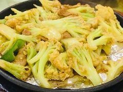 花肉炒台山菜花-金苑海鲜酒家(新港中路店)