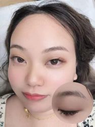 -西施无菌半永久纹绣眉眼影唇轻增发纹发际线