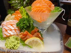 三文鱼刺身-鳗鱼家·深夜食堂(军博店)