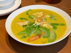 鲜虾丝瓜烩蛋饼-烹贝小馆(华采天地店)