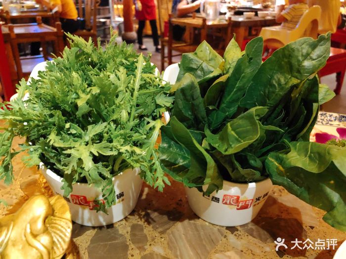 蜀香龙门火锅(江宁店)茼蒿菠菜图片 - 第210张